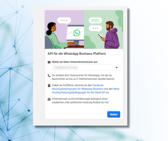 Adding a Business Account to the app